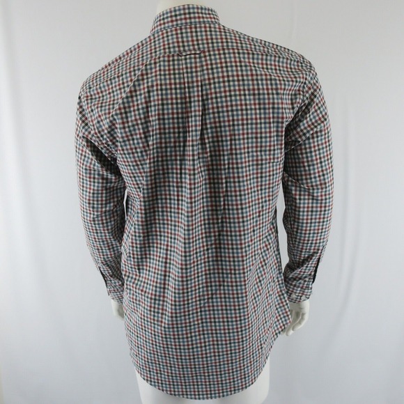 Onward Reserve Long Sleeve Button Up Shirt Mens M Classic Fit - Picture 6 of 10
